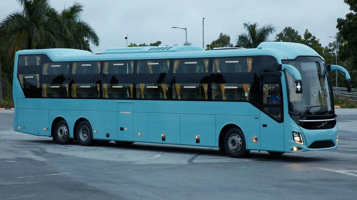 Luxury bus for bus services